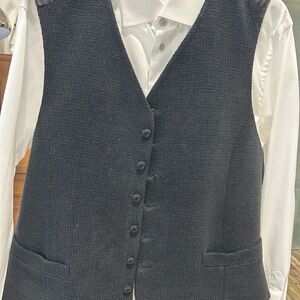 Men's tailored textured designer Vest